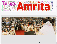 Tablet Screenshot of amrita.in