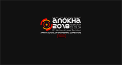 Desktop Screenshot of anokha.amrita.edu